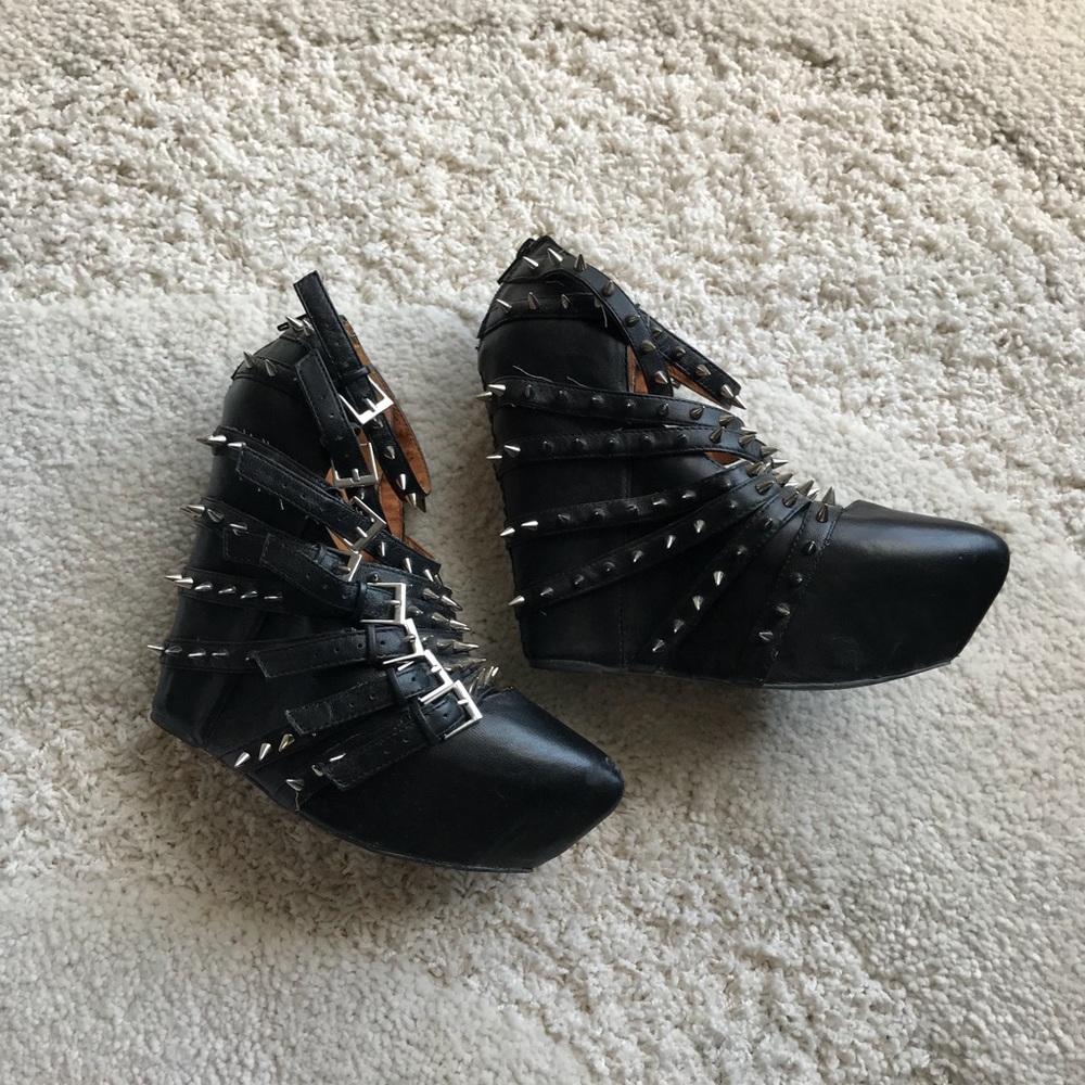 Jeffrey Campbell platform spiky shoes
